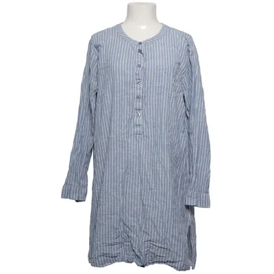 Robe chemise (Bleu, Blanc) de VRS Woman Coton