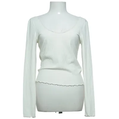 Langarmshirt (Weiß) von Miss Selfridge Baumwolle, Elasthan, Polyamid, Polyester