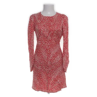 Jurk (Rood, Wit) van Maje Cupro, Viscose