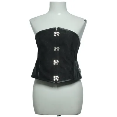 Corset (Noir) de Shein Élasthane, Polyester