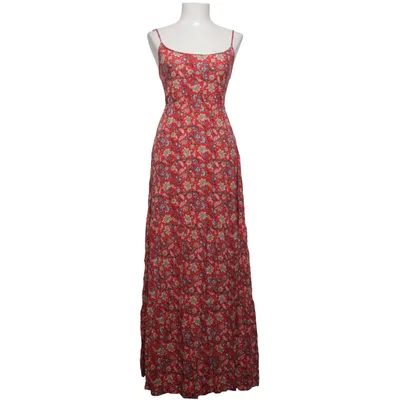 Robe longue (Rouge, Multicolore) de Pink Woman Viscose