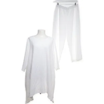 Sæt (Hvid) fra Emery Rose Elastan, Polyester