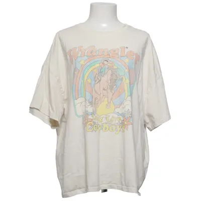 T-shirt (Beige) fra Wrangler Bomuld