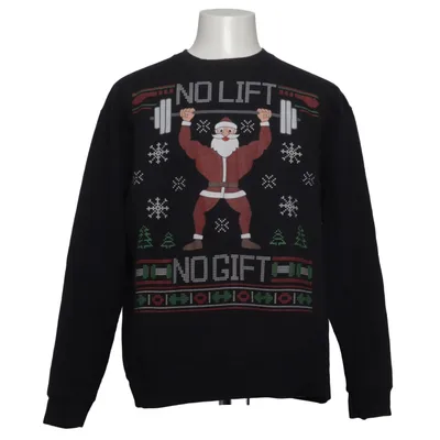 Pull de Noël (Noir, Multicolore) de Port & Company Coton, Polyester