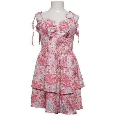 Kjole (Pink, Hvid, Rød) fra Shein Curve Elastan, Polyester