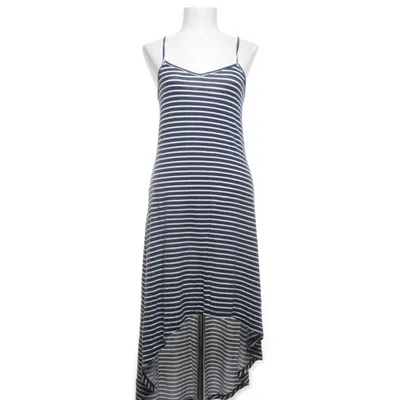 Maxi dress (Blue, White) from Elitzia Elastane, Polyester, Viscose