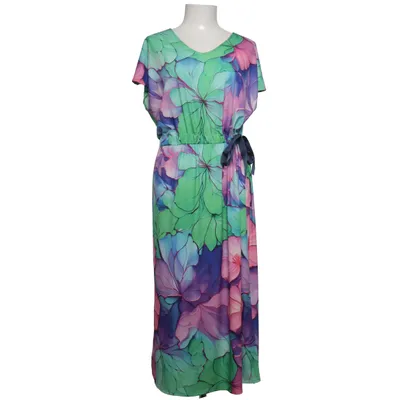 Maxi jurk (Groen, Lila, Roze, Blauw) van CF Elastaan, Viscose
