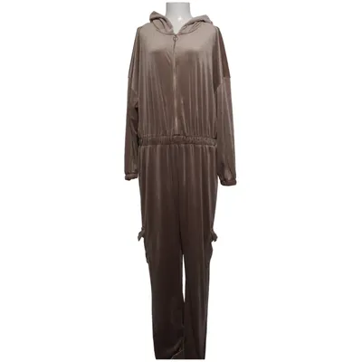Byxdress (Brun, Silverfärgad) från Goddiva Elastan, Polyester