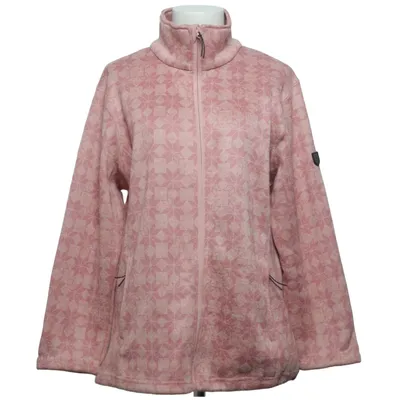 Fleecejakke (Pink) fra True North Polyester