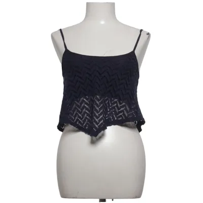 Crop top (Blue) from Bershka