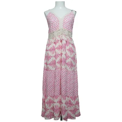 Långklänning (Rosa, Beige) från Pink Cherry Viskos