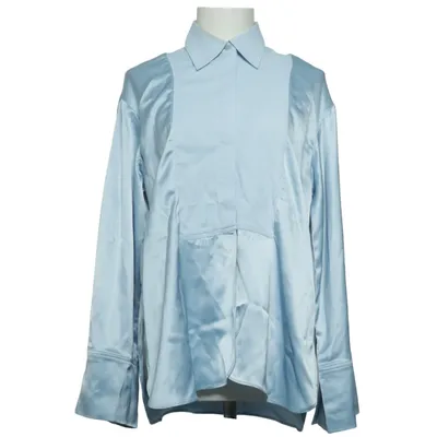 Blouse (Blauw) van Malina Acetaat, Polyester, Viscose