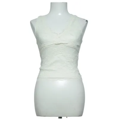 Top (Weiß) Elasthan, Polyester