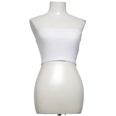 Tube top (Wit) van NA-KD Elastaan, Polyester, Viscose