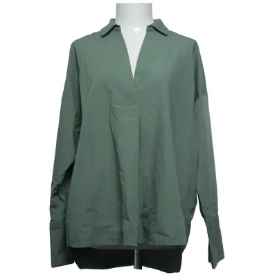 Blus (Grön) från Pieces Bomull, Polyester