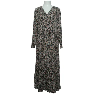 Robe longue (Noir, Multicolore) de Fire & Glory Viscose