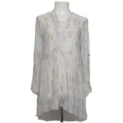 Blouse (Blue, Beige, Gray) from Stank Stockholm Elastane, Silk, Viscose