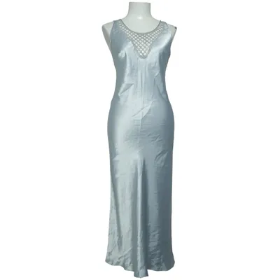 Maxi dress (Silver) Silk