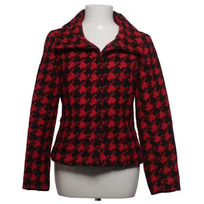 Kavaj (Röd, Svart) från Un Deux Trois Polyester, Ull