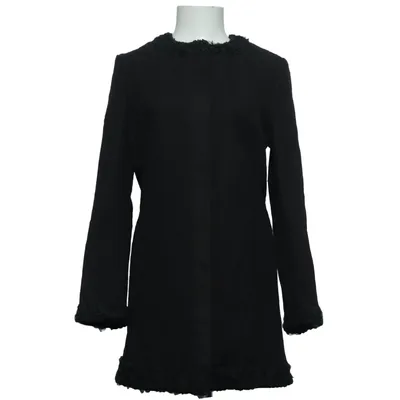 Jas (Zwart) van Sisley Katoen, Polyamide, Polyester, Viscose