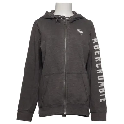 Capuchon sweater (Grijs) van Abercrombie & Fitch