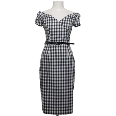 Dress (Black, White) from The Pretty Dress Company