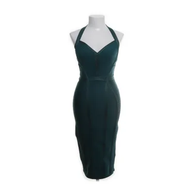 Cocktailjurk (Petrol) van F&P Polyester, Polyamide