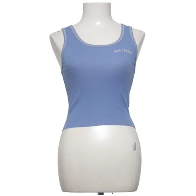 Tank Top (Blue) from BDG by Urban Outfitters Cotton, Elastane