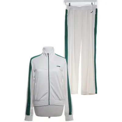 Träningsställ (Vit, Grön) från Stronger Polyester
