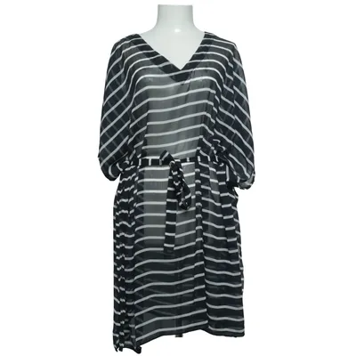Beach dress (Black, White) from Change Polyester