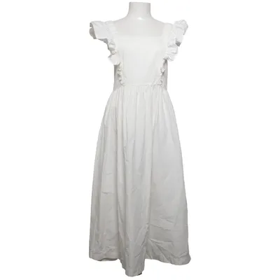 Maxikjole (Hvid) fra H&M Bomuld