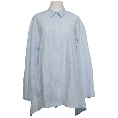 Chemise (Bleu, Blanc) de Divided by H&M Coton