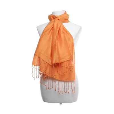 Halstørklæde (Orange) fra Pashmina Uld, Silke, Kashmir