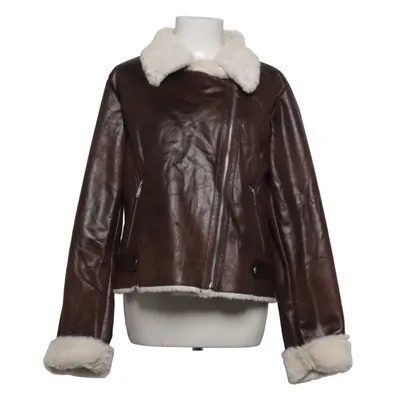 Veste en peau de mouton retournée (Marron, Beige) de Relish Polyester