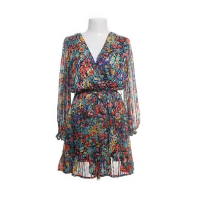 Dress (Blue, Multicolored) from Papillonne Elastane, Polyester