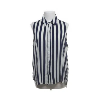 Tank Top (Blue, White) from Myose Polyester