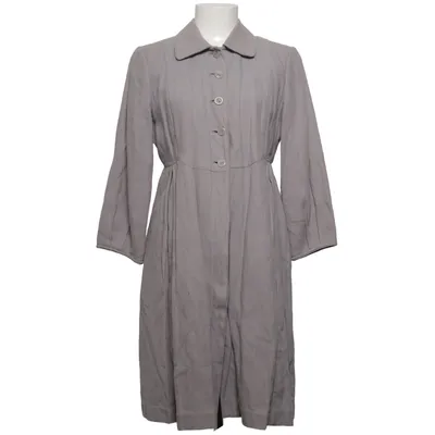 Coat (Gray) from Noa Noa Acetate, Cotton, Metallic fiber
