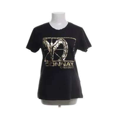 Top (Zwart, Meerkleurig) van Donnay Katoen, Polyester