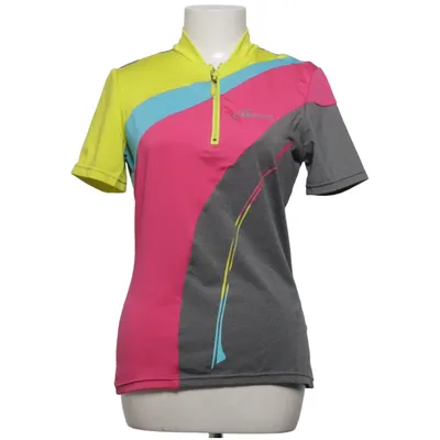 Bicycle shirt (Gray, Yellow, Pink) from Gonso Elastane, Polyester