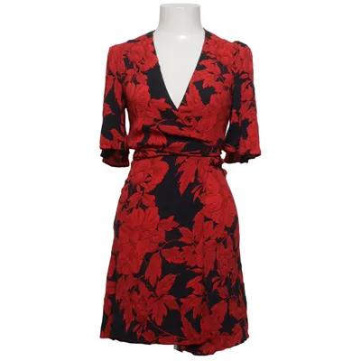 Robe portefeuille (Rouge, Noir) de Mango Suit Viscose