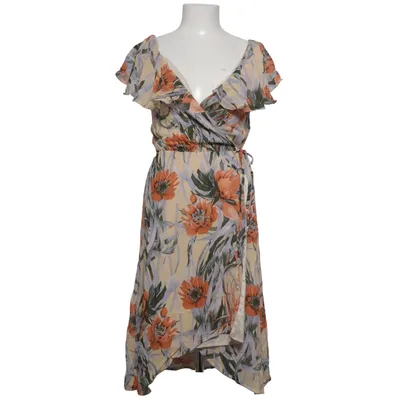 Robe portefeuille (Beige, Multicolore) de Valerie Viscose