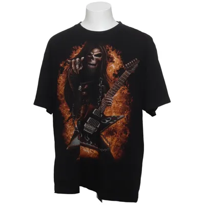 T-shirt (Svart, Flerfärgad) från Rock Eagle Bomull