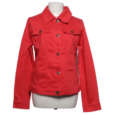 Jeansjacka (Röd) från Wrangler Bomull, Elastan, Polyester