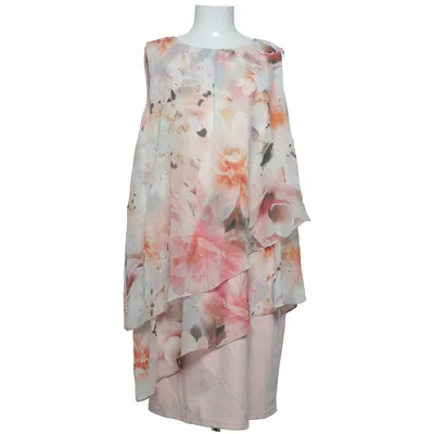 Jurk (Roze, Meerkleurig) van Cellbes Woman Elastaan, Polyester, Viscose