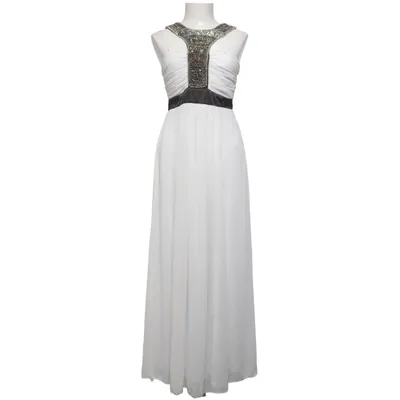 Evening gown (White, Black) from Quiz Polyester
