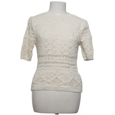 Sweater (White) from Zara Cotton, Polyester