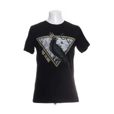T-shirt (Svart, Flerfärgad) från Earth Positive Ekologisk bomull, Elastan
