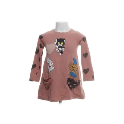 Klänning (Rosa, Flerfärgad) från Bamse Bomull, Elastan