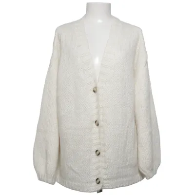 Cardigan (White) from Bohemiana Acrylic, Mohair, Polyamide