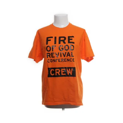 T-shirt (Orange, Flerfarvet) fra Fruit of the Loom Bomuld